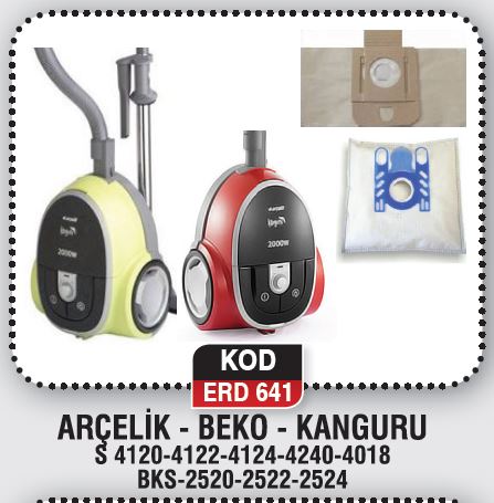 ARÇELİK - BEKO - KANGURU S4120-4122-4124 ERD 641